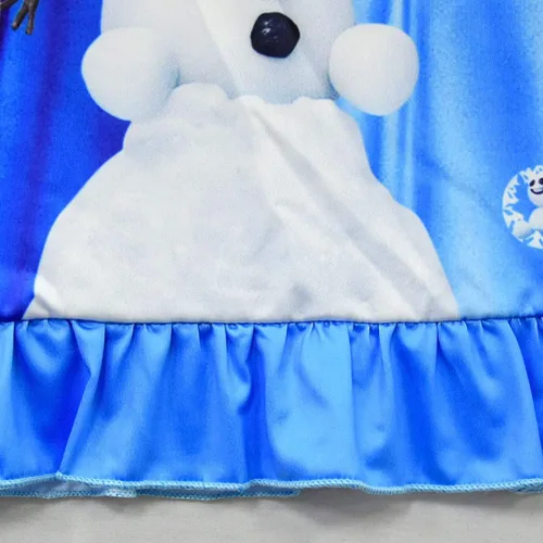 Vista 4 de WNQY Girls Princess Dress Toddler Cartoon Short Sleeve Casual Shirtdress