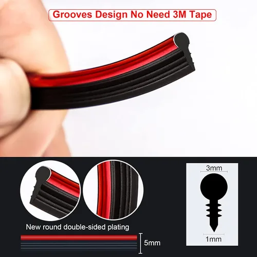 Vista 3 de Tiras decorativas para interior de automóvil, tiras flexibles para insertar y decorar puertas y tablero, efecto metalizado, incluye herramienta
