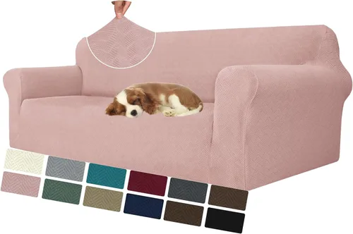 Vista 66 de MAXIJIN Funda elástica para silla con brazos, 1 pieza para sofá o silla de estar, funda antideslizante (31-46 pulgadas), protector de muebles que se
