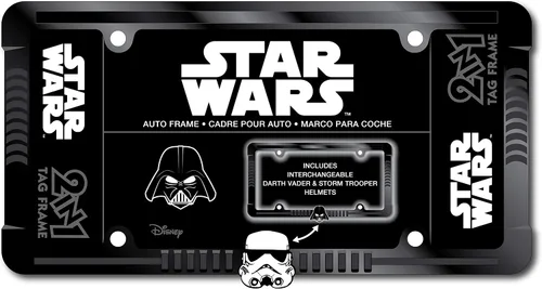Vista 4 de Chroma 042544 Star Wars Vader & Trooper - Marco negro, 1 unidad