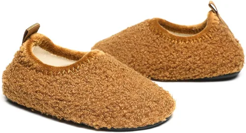 Vista 5 de ditont Toddler Boys Girls Indoor House Slippers Lightweight Kids Baby Non-Slip First Walking Home Socks Shoes