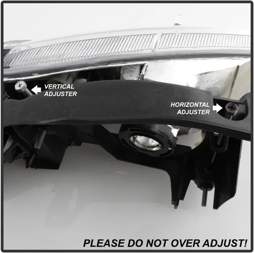 Vista 4 de ACANII - Para faros Chevy Cavalier 2000-2002 + luces de esquina de 4 piezas de repuesto para conductor + lado del pasajero