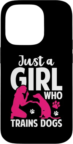 Vista 17 de Girl Who Trains Dogs Training Funny Dog Trainer Women Girls Case for iPhone 17