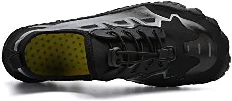 Vista 3 de VASHOP Zapatos de agua para hombre y mujer, secado rápido, zapatos descalzos para playa, natación, surf, yoga