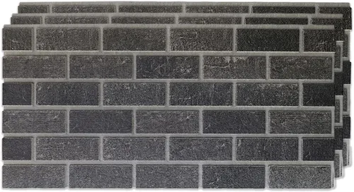 Vista 51 de IZODEKOR Paneles de pared 3D con efecto ladrillo, revestimiento, aspecto de piedra, revestimiento de espuma de poliestireno para sala de estar