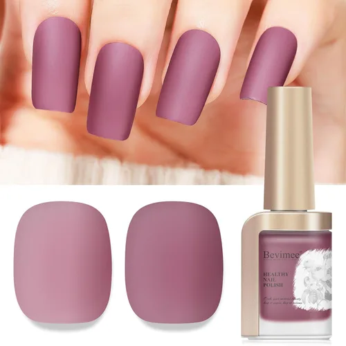 Vista 10 de Esmalte de uñas de secado rápido, color rosa, esmalte de uñas transparente, esmalte de uñas de secado rápido regular, a granel, sin gel, de larga