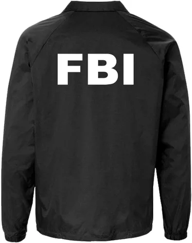 Vista 2 de FBI - Chaqueta de disfraz de Bureau Novedad - Chaqueta de entrenadores para hombre