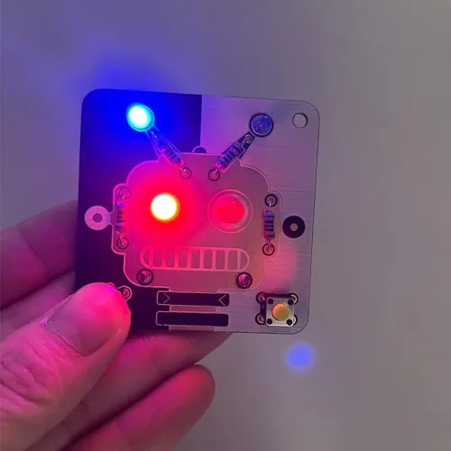 Vista 5 de Treedix 2 juegos de placas de circuito avanzadas para proyectos de soldadura para adultos Electrónica Hobby Kit