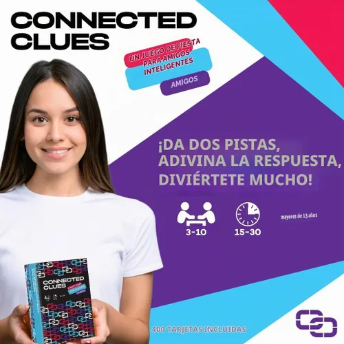 Vista 2 de Connected Clues - Un juego de fiesta para amigos inteligentes Diversión adivinando frases basada en el popular programa de juegos Antes y Después