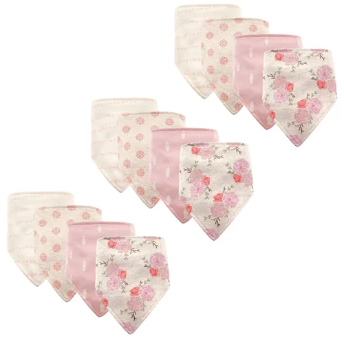 Vista 8 de Hudson Baby Baberos unisex de algodón para bebé, avión, talla única (paquete de 2)