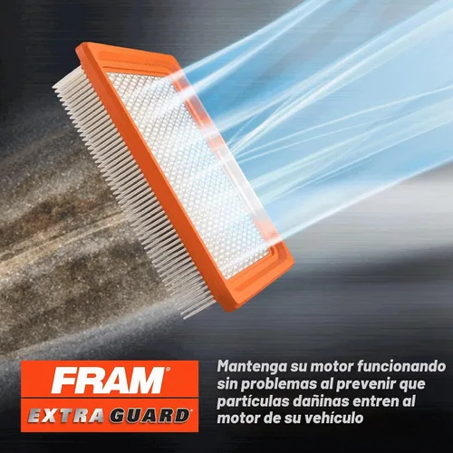 Vista 6 de FRAM Extra Guard CA8755A - Filtro de aire de repuesto para motor de protección extra para modelos seleccionados de Cadillac, Chevrolet y GMC
