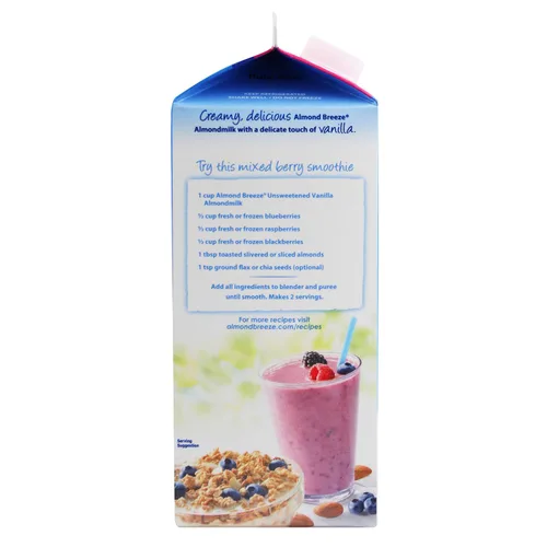 Vista 16 de BLUE DIAMOND Leche de almendra de vainilla sin azúcar, 0.5 GL