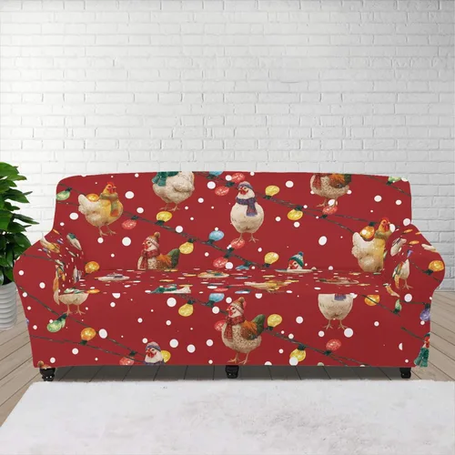 Vista 54 de Horeset Fundas elásticas para sofá con diseño de flores otoñales, lavables para sofá de 2 cojines, funda protectora para mascotas y perros