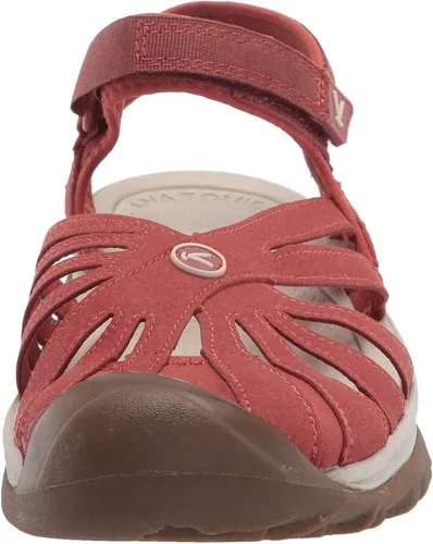 Vista 2 de KEEN - Sandalias Rose para mujer, rojo, 7