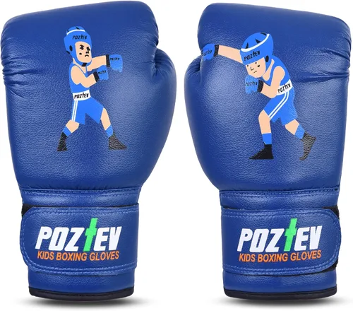 Vista 7 de Guantes de boxeo juveniles para niños, ideales para boxeo, kickboxing, Muay Thai, UFC, MMA - Guantes de boxeo pesados para principiantes y niños