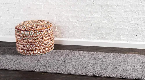 Vista 85 de Unique Loom Studio Colección Solid Shag - Alfombra Urbana Moderna Super Suave y de Felpa