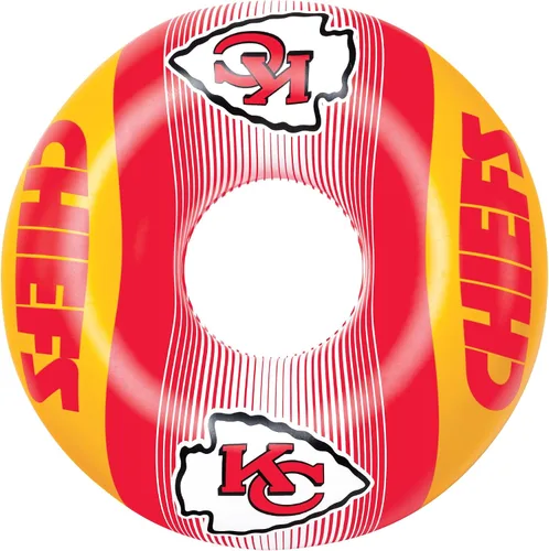 Vista 19 de BigMouth - Flotadores inflables para piscina de 36 pulgadas, con licencia oficial de la NFL, tubo interior para adultos y adolescentes