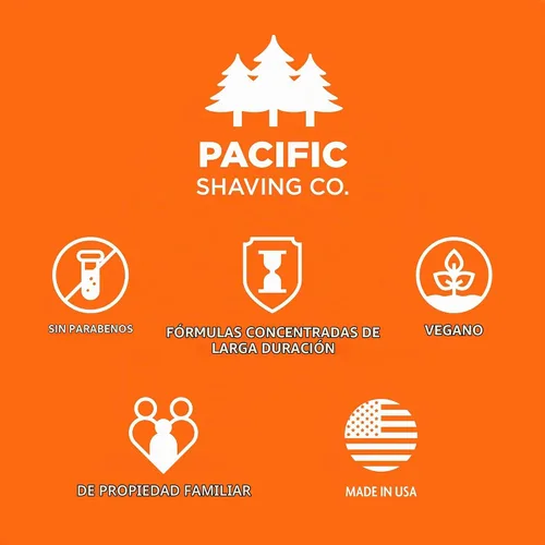 Vista 8 de Loción con cafeína para después de afeitarse marca Pacific Shaving Company, 3 oz, paquete de de 1