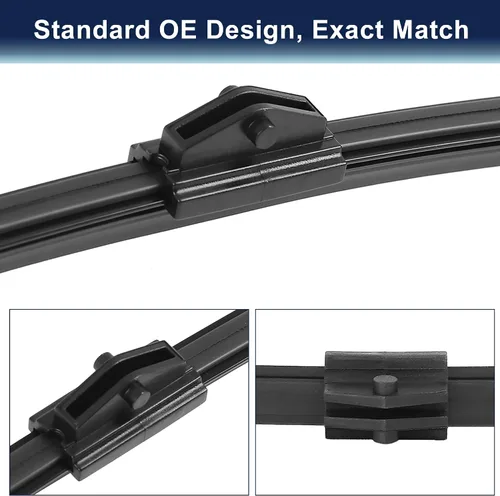 Vista 5 de X AUTOHAUX Limpiaparabrisas trasero de 12.795 in para Audi Q5 2008-2015 para Audi A3 2013-2019