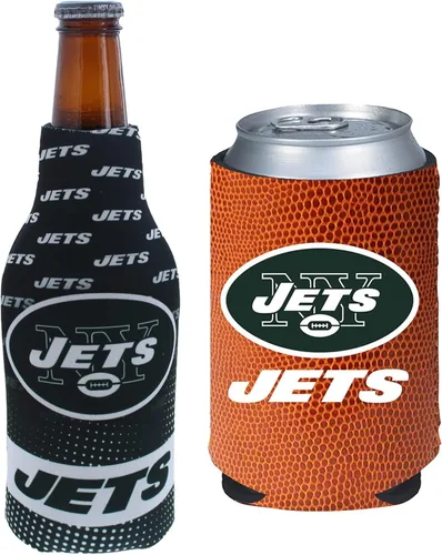 Vista 9 de Soporte aislante para latas y botellas de fútbol americano enfriador de bebidas Huggie (Nueva Orleans (Saints) - Negro) Nueva Orleans (Santos)