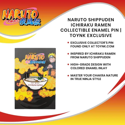 Vista 7 de Naruto Shippuden Ichiraku Ramen - Pin esmaltado coleccionable Exclusivo de Toynk, Metal, Sin gemas.