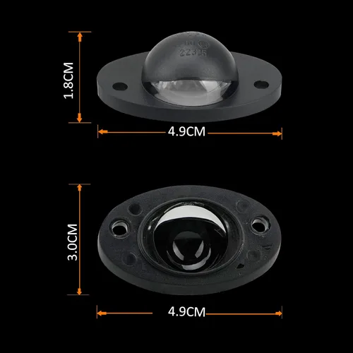 Vista 9 de Juego de luces de matrícula Bestview, lámpara LED para etiqueta trasera del parachoques con enchufe, cableado, carcasa de montaje para 1994 1995