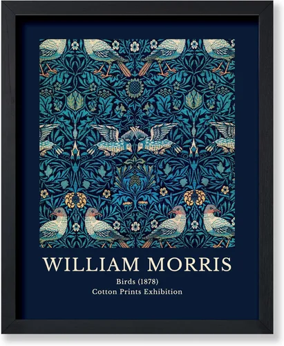 Vista 50 de Poster Master Impresión Vintage del Ladrón de Fresas - Póster Retro de William Morris - Arte de Patrón Floral - Regalo para Hombres y Mujeres