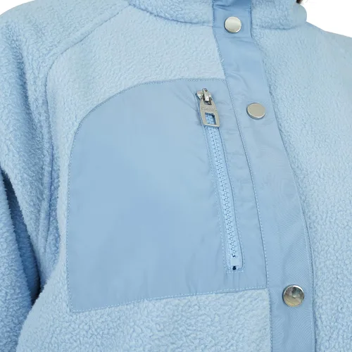 Vista 6 de kensie Chaqueta de forro polar para mujer con cuello alto