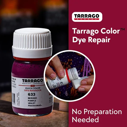 Vista 4 de Tarrago Quick Color Leather Repair - Tinte para zapatos, botas y bolsos, Multicolor