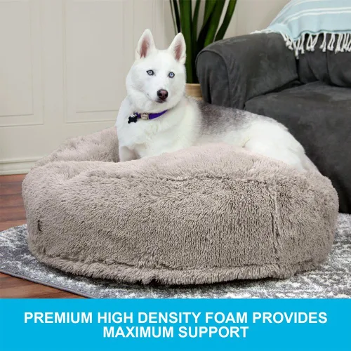 Vista 7 de SPORT PET Cama impermeable de lujo para mascotas, manta de forro polar suave para mascotas, fundas de repuesto, lavable a máquina
