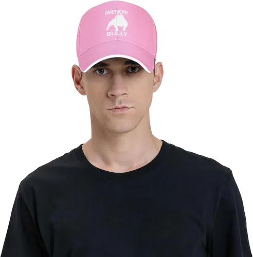Vista 9 de American Bully Sandwich Cap Outdoor Leisure Adjustable Baseball Hip Hop Cap Unisex Black