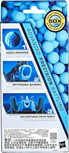 Vista 5 de Nerf Rival 50 Accu-Round Paquete de Recarga
