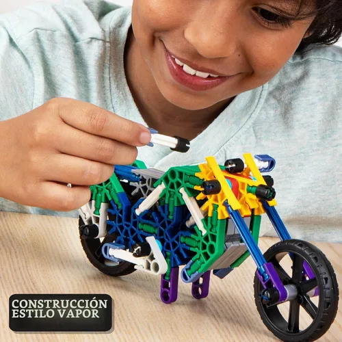 Vista 2 de Conjunto de fichas para armar más de 100 modelos, de K'NEX