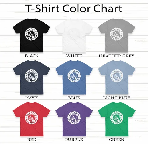 Vista 5 de T-Shirt Island Short Hoppers Event Tee Novelty Shirt Shirts Boy Gift for Men Girl Sleeve Women Big Family Friend Unisex Multicoloured