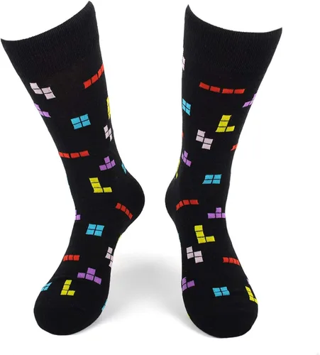 Vista 2 de Urban-Peacock Calcetines novedosos para hombre múltiples patrones!