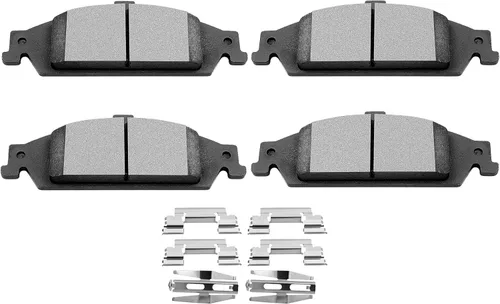 Vista 15 de Kit de pastillas de freno cerámicas, pastillas de freno SCITOO delanteras compatibles con Buick, Cadillac, Chevrolet, Oldsmobile, Pontiac, D699