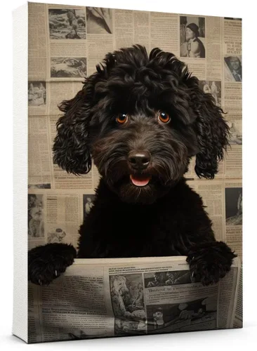 Vista 57 de Thuan Affenpinscher - Póster de lienzo con tus fotos, arte de pared para decoración del hogar, regalo conmemorativo para amantes de las mascotas