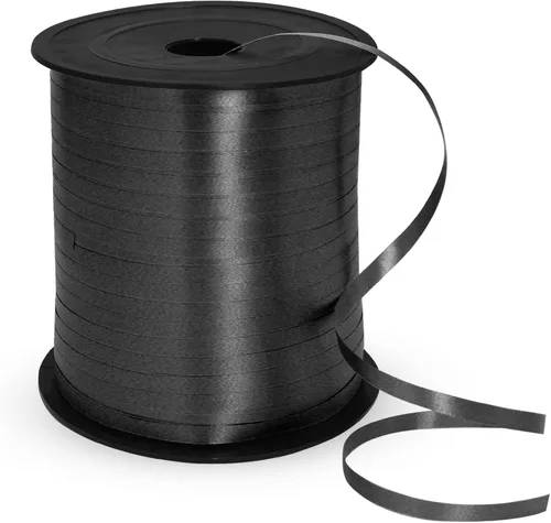 Vista 6 de Luomorgo Cinta rizadora negra, 500 yardas/1 rollo de cinta para globos Negro