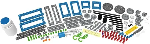Vista 3 de Thames & Kosmos Kit de Experimentación Científica y Construcción de Modelos de Máquinas Simples, Introducción a la Física Mecánica, Construye 26