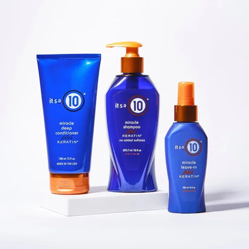 Vista 4 de It's a 10 Haircare Champú Milagroso con Queratina, 10 fl oz