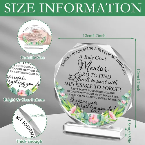Vista 3 de Yinder Regalos de agradecimiento para mujeres, regalos de apreciación navideños para compañero de trabajo, empleado, enfermera, maestro, despedida