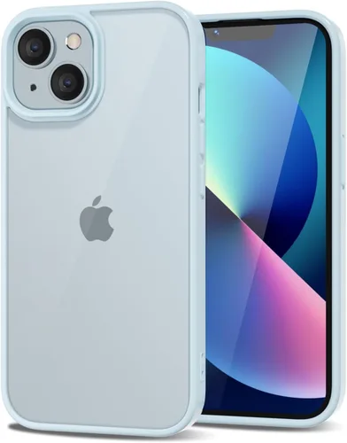 Vista 196 de LoeoeL para iPhone 8 Plus/ 7 Plus Funda Transparente, Funda Híbrida de Teléfono [Plástico Duro y Parachoques de Silicona Suave] Cubierta Protectora