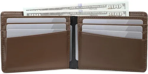 Vista 33 de Lanyani Carteras RFID Bifold Simple