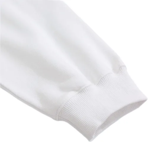 Vista 4 de Amazhiyu Sudadera corta con capucha para mujer, manga larga, cuello redondo, ajuste extragrande