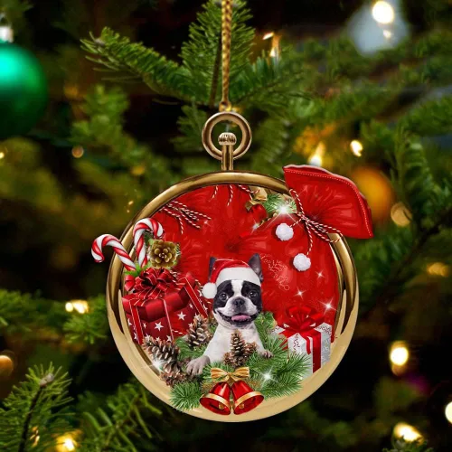 Vista 8 de Nazenti Adorno personalizado de bola de Navidad de pastor australiano – Adorno de perro personalizado para amantes de las mascotas, colgante