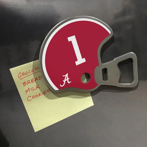 Vista 3 de YouTheFan Abridor de botellas NCAA Alabama Crimson Tide