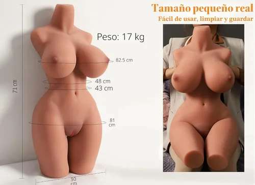Vista 2 de Muñeca sexual de tamaño real para hombres, muñeca sexual realista, torso de silicona, muñeca de amor, muñeca sexual femenina, cuerpo completo