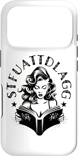 Vista 30 de Sexy STFUATTDLAGG Hot Woman Reading Spicy Good Book Love Case for iPhone 17