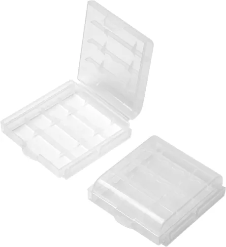 Vista 12 de Fielect Caja del sostenedor del caso del almacenamiento de la batería AA/AAA, color azul, 1pcs