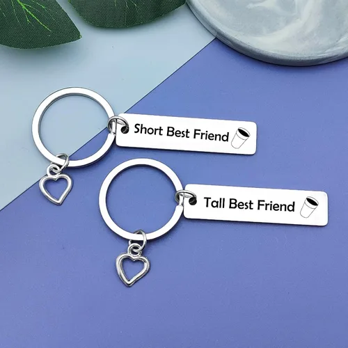 Vista 3 de Vadaka Llavero de amigos para mujeres, amantes del café, regalo de amistad, llavero para niñas, mejores hermanas, regalos de cumpleaños para mejores